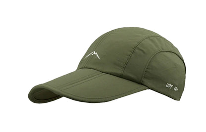 Spring Summer Outdoor Sport Baseball Cap Quick Drying Hat Unisex Waterproof Breathable Cap Foldable Cycling Hat Sun Protection