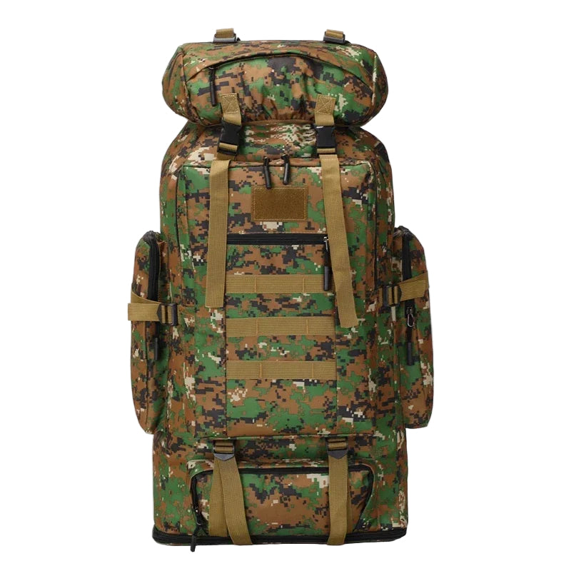 80L/100L Mountaineering Bag Climb Bag Tactical Backpacks Large Backpack Outdoors Hiking Camping Travel Bags