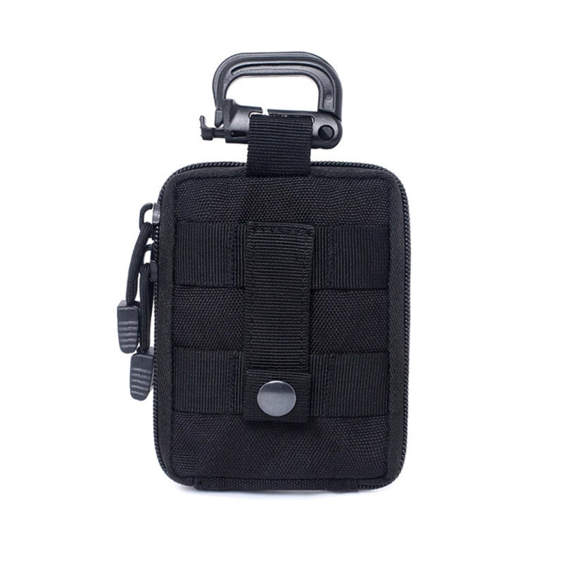 MOLLE Bag EDC Pouch Range Small Medical Organizer Men Card Key Belt Wallet Outdoor Hiking Waist