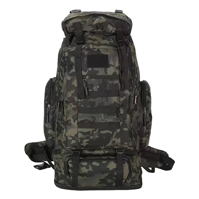80L/100L Mountaineering Bag Climb Bag Tactical Backpacks Large Backpack Outdoors Hiking Camping Travel Bags